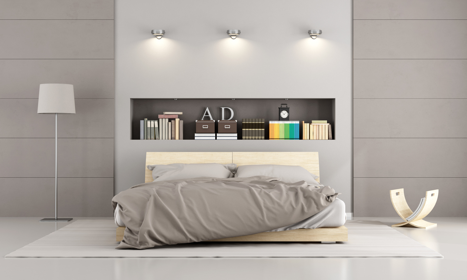 Modern Bedroom Wall: Inspiring A Fresh Start