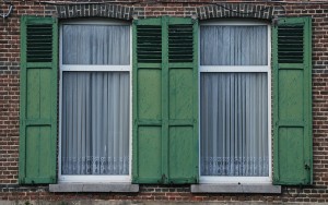 Painted vs. Stained Shutters - Wasatch Shutter